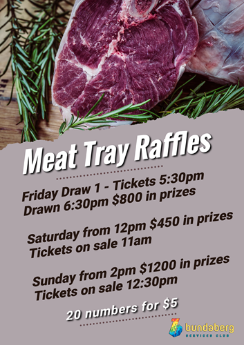 Meat Tray Raffles